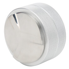 Moderne espressofordeler med matteret overflade, kaffefordeler i rustfrit stål til espressoelskere, der søger ensartet distribution, 51 mm