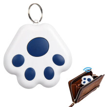 Anti Lost Tracking Device Cat Claw Shape Mini Item Finder For Luggages, Kid, Pet Tracker Dark Blue Portable Intelligent