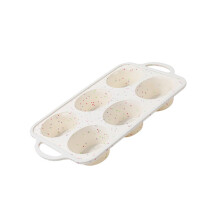 Professional Silicones Cupcake Mold 6 Cups Nonstick Ovenware