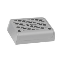 Safety Pet Litter Box Step Stool Trapping Mat Plastic Cats-Gray