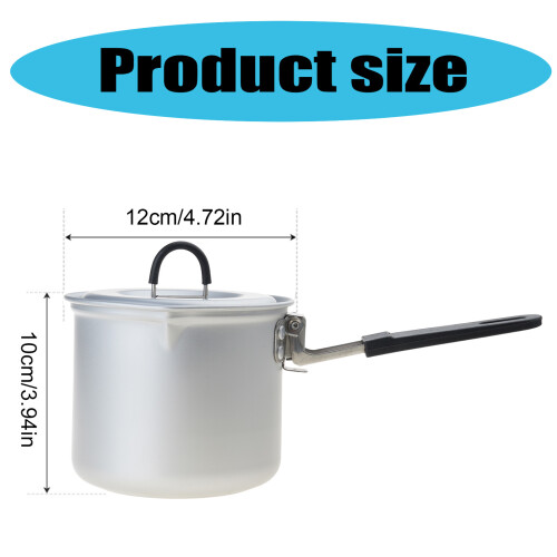 Space Saving Campfires Kettle Camping Pots Convenient Outdoors 2