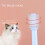 Soft Bristle Pet Tooth Brush Dog Teeth Deep-Green Circular 2