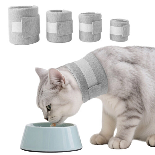 Protective Pet Neck Wrap Prevents Scratching Licking Soft-L 2