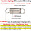 Tension Spring 304 Stainless Steel Ring Hook, Wire Diameter 1.5mm, Outer Diameter 12mm, Pull Back Spring, Size 45mm 2