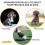 Soft Padded Mobility Support Harness for Elderly Dog-Gray XS 6