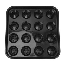 Pool ball carrying tray billiard ball holder 16 balls black