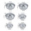 Functionele aluminium bakvormen donuts vorm voor-H06 4