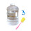 Compacte wateremmer met brede mond, inclusief-18,9 liter wit 1
