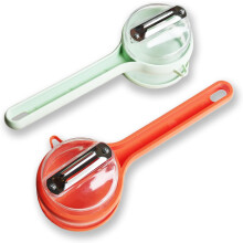 Outil d'épluchage avec boîte de rangement, éplucheur de-Multi