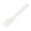 Dessert Fork Shell Design RoundHandle Ice Shell Finish Natural Color Easy Clean Tableware 1.0 g 1