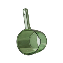 Cuillère à eau de cuisine transparente avec poignée-Grand vert