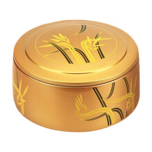 Draagbare ABS-hars Bentos-doos met deksel-Narcissen goudkleurig
