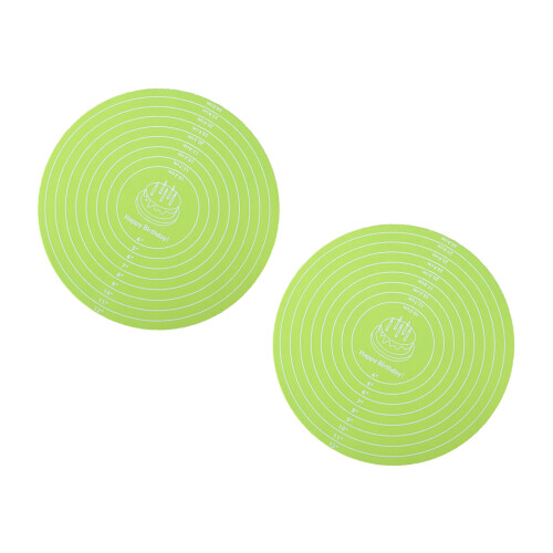 Tapis roulant en Silicone sans danger pour les aliments,-Vert