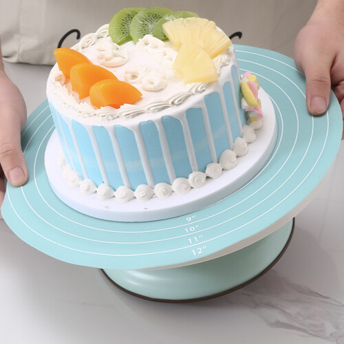 Tapis roulant en Silicone sans danger pour les aliments,-Vert 2