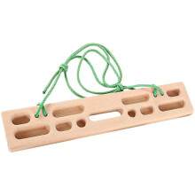Wooden Climbing Fingerboard, Hangboard for Indoor and Outdoor Use