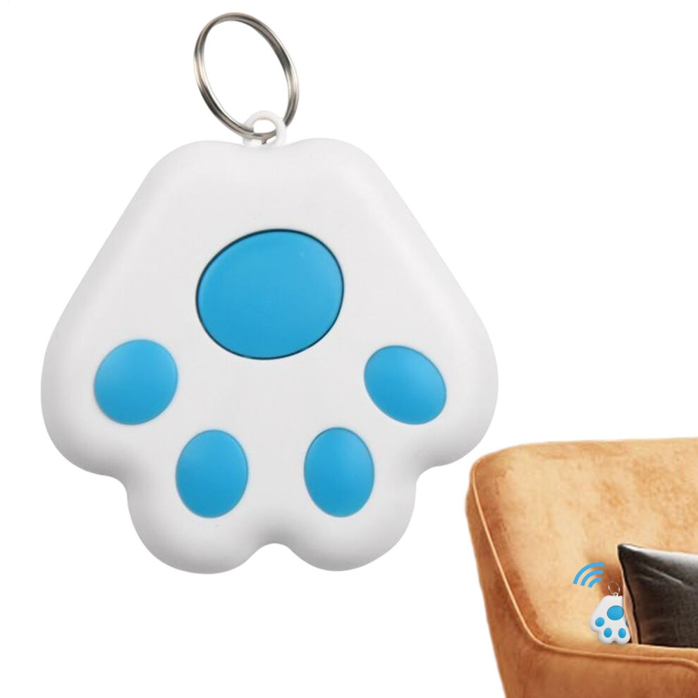 Dog Gps Tracker Cat Claw Shape Mini Item Finder Portable Antilost Device For Luggage Kids Pets Sky Blue 9339159692462
