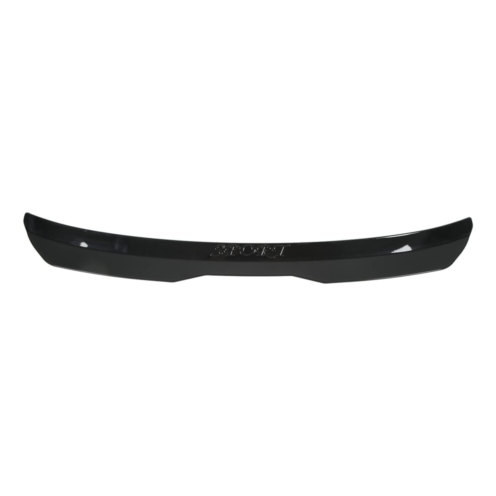 Rear Trunk Spoiler Wing For Hatchback Abs Material, Glossy Car Modification Black 9339159692479