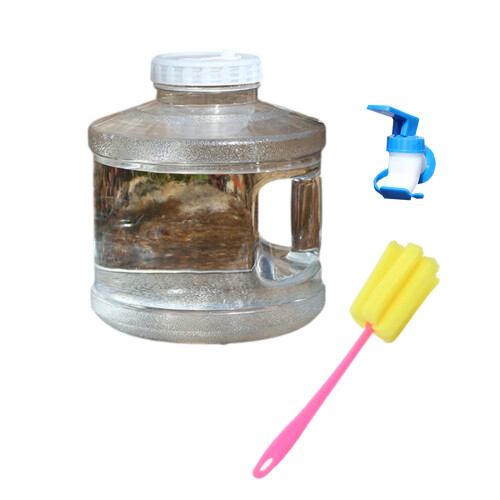 Multipurpose PP Water Container With Spigot-7.5 liters white