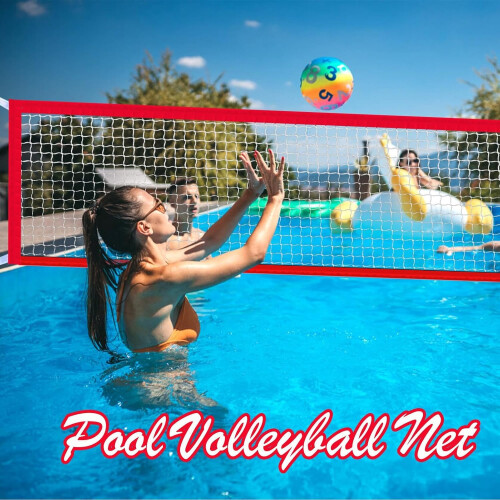 Adjustable Volleyball Net For Pool  Replacement For Outdoor Fun 1