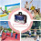 Adjustable Volleyball Net For Pool  Replacement For Outdoor Fun 4