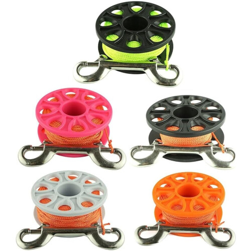 30m Diving Reel Double Head Buckle Nylon Construction (B) 2
