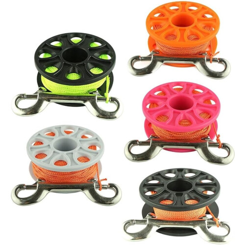 30m Diving Reel Double Head Buckle Nylon Construction (B) 1