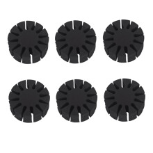 Round Arrow Rack EVA Foam Archery Arrow Separator Protective Holder Archery Accessories 6 Pieces Round Arrow Rack