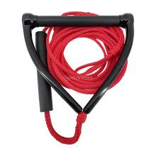 WaterskiWakeboardKneeboardrope 3piece waterski rope – 15inch floating handle (Red 7.5 M)