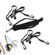 Volleyball hitting trainer, solo training aid, nylon, adjustable for serving and spiking, 210350 cm