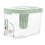 Cold Drink Dispenser Plastic Leak Proof with-Square Light Green 1