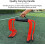 5 Pcs HurdleTrainingEquipment, SpeedAgilityHurdles, With Handle 3