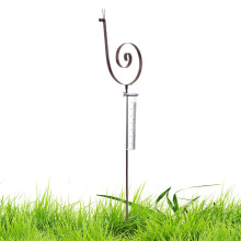 Garden Ornaments Outdoor, Snail Stake Rain Gauge, Outdoor Rain Gauge with Snail Decor