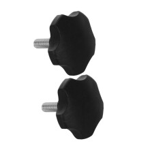 2 pieces robust screw buttons for height adjustment for garden and terrace umbrellas easy tallation without tools and durable