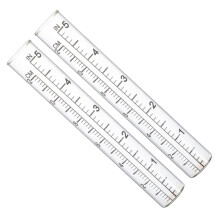 Precise Rainwater Measurement Rain Gauge Glass Replacement Tube for Yard and Garden Outdoor Monitoring