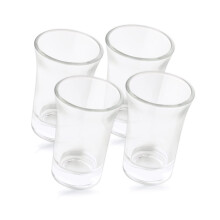 Shot Glasses 4Pack 50ml Capacity Unbreakable Shatterproof Drinking Cups Beer Mugs
