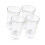 Shot Glasses 4Pack 50ml Capacity Unbreakable Shatterproof Drinking Cups Beer Mugs 1