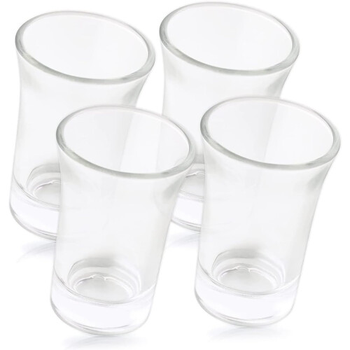Shot Glasses 4Pack 50ml Capacity Unbreakable Shatterproof Drinking Cups Beer Mugs 1
