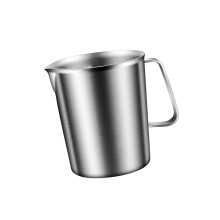 Extra großer, lebensmittelechter Messbecher aus Edelstahl-500ML