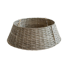 Christmas Tree Skirt, Artificial Rattan Christmas Tree Holder, Basket, Christmas Tree Rings