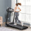Homcom HOMCOM Folding 12km/h Electric Treadmill Running Machine w/ Incline LED Display 1