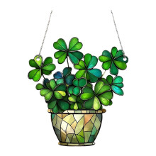 Acrylic Window Pendant Porch Fence Office Display St Day Decoration
