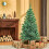Homcom (5ft / 150cm) Homcom Christmas Tree Artificial Xmas with Metal Stand 1