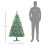 Homcom (5ft / 150cm) Homcom Christmas Tree Artificial Xmas with Metal Stand 3