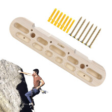 Climbing Hangboard, Climbing Board, Wooden Finger Board for Rock Training