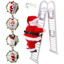 Santa's Musical Expedition, Unique Climbing Rope & Plush Fabric Material For Your Yuletide Cheer