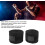 Kick Boxing Hand Wraps, Pack of 2, 5 m, Quick Drying, Hook Loops, Black 2