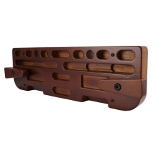 Ergonomic Wooden Hangboard, Climbing Training for Finger Strength and Grip Training at Home