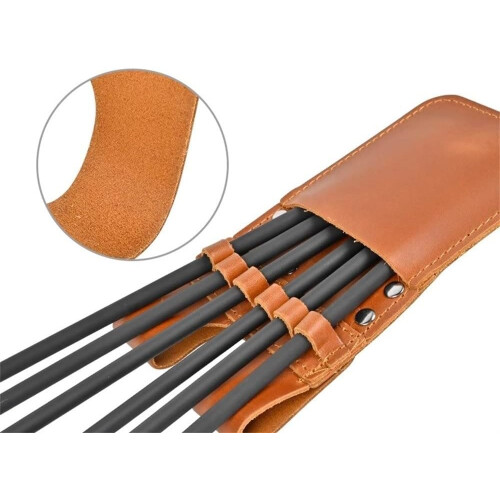 Leder Pfeil Tasche 21x10cm Multicolored 1