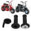 Motorrad-Gasgriff-Kit, 22 mm, 7/8 Zoll, 12