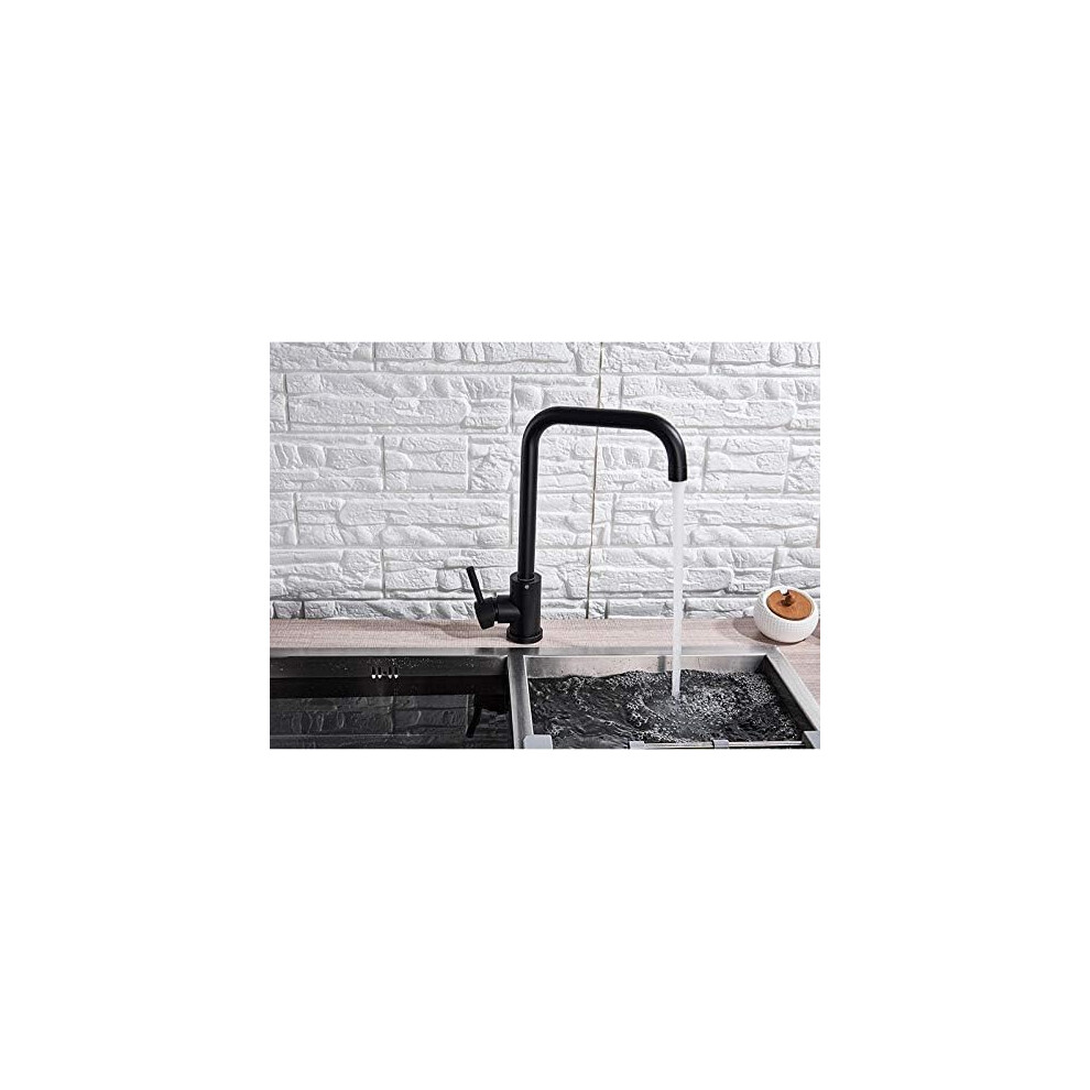 Singlelever Swivel Spout, Brushed Nickel, Kitchen Faucets 9067246298630